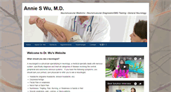 Desktop Screenshot of anniewumd.com