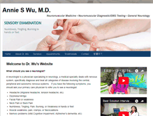 Tablet Screenshot of anniewumd.com